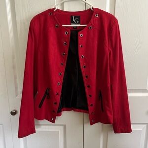 Lena Gabrielle Red Jacket 6